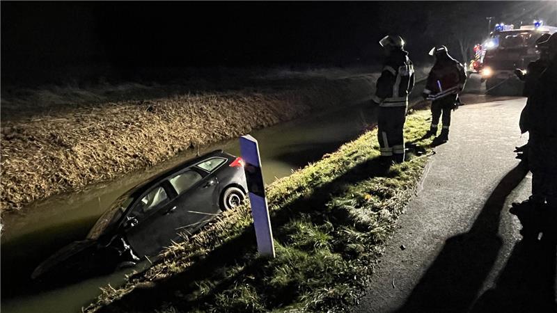 Keine Leitplanke am Schleusenfleth.