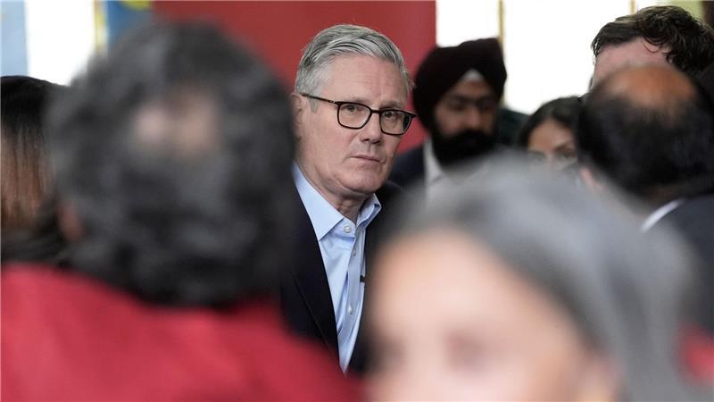 Keir Starmer hat keinen Grund zur Freude. 