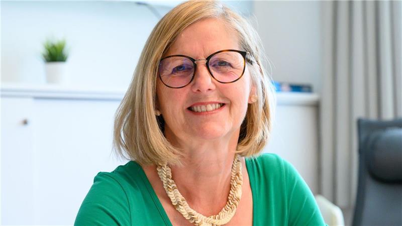 Kerstin Schneider ist eine von derzeit zwei ehrenamtlichen Notaufnahmelotsinnen.