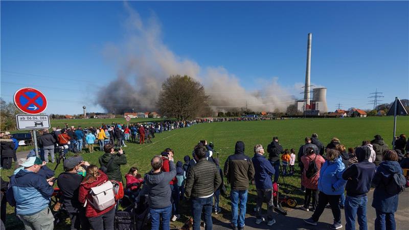 Kesselhaus und Kühlturm der Anlage sind Geschichte.