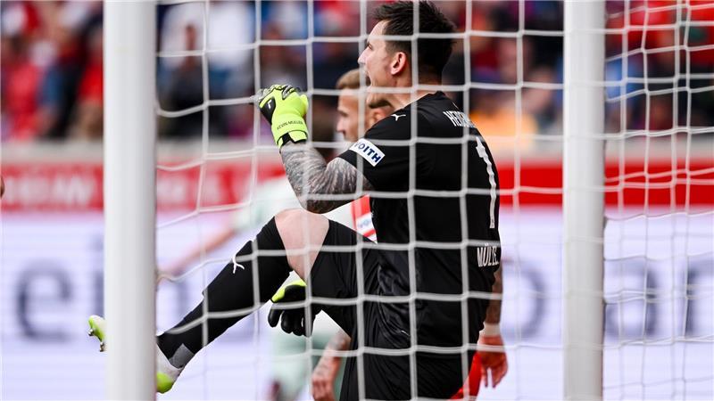 „Richtig gute Saison“: Werder siegt mit 4:1 in Heidenheim Kevin Müller kehrte nach auskurierter Gehirnerschütterung in die Startelf zurück.
