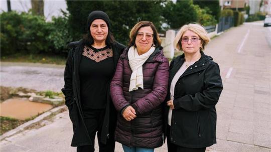 Kezban Samanci, Nazire Demircioglu und Sedef Yalcin engagieren sich im Dialog Verein für gleiche Rechte.