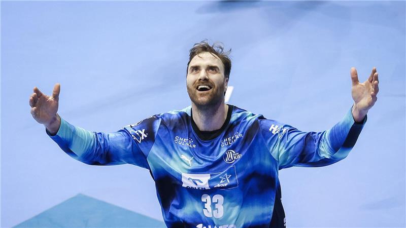 Kiels Keeper Andreas Wolff war ein guter Rückhalt.