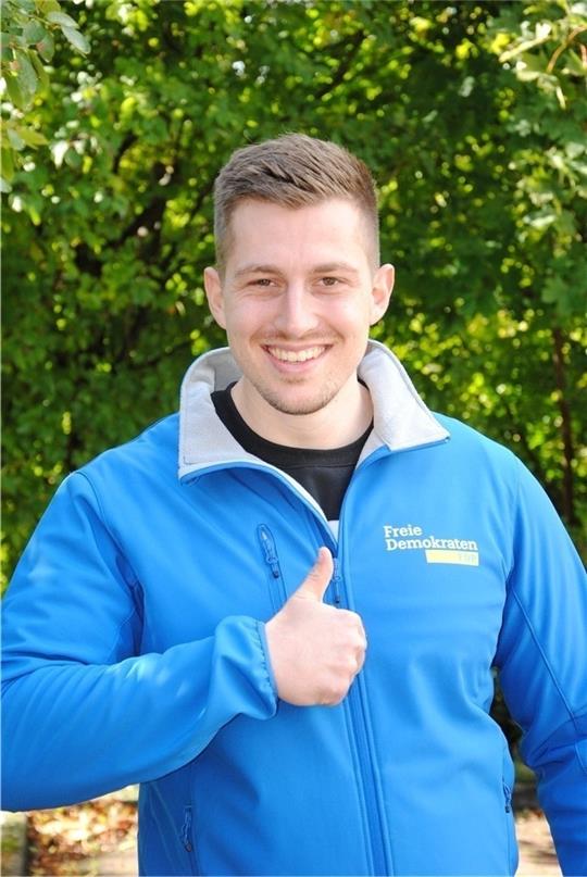 Kilian Würsig tritt für die FDP im Wahlkreis Stade an.