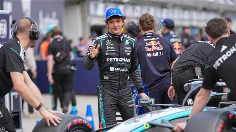 Kimi Antonelli: Erst ein Unfall, dann Startplatz zwei.