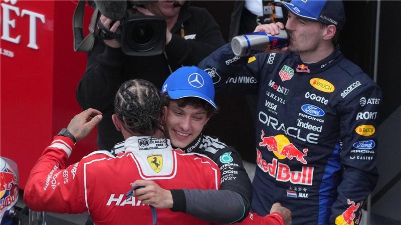 Kimi Antonelli bekam nach dem Weggang von Lewis Hamilton dessen Mercedes-Cockpit. 