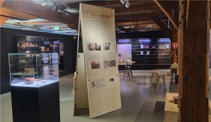 Archäologie: Wie Sie in Stade die Steinzeit begreifen Kindgerechte Informationstafeln und Mitmachtische sollen auch junge Menschen für die Ausstellung begeistern.