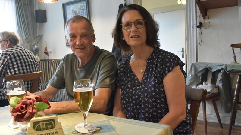 Kindheitserinnerungen werden wach bei den Stammgästen Benno und Christel Dammann.