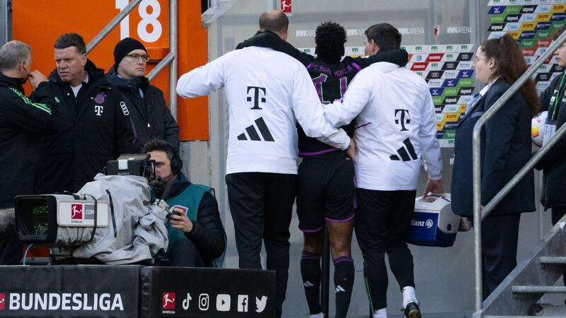 Bayer patzt – Bayern obenauf und doch in Not Kingsley Coman erlitt einen Innenbandriss im linken Knie.