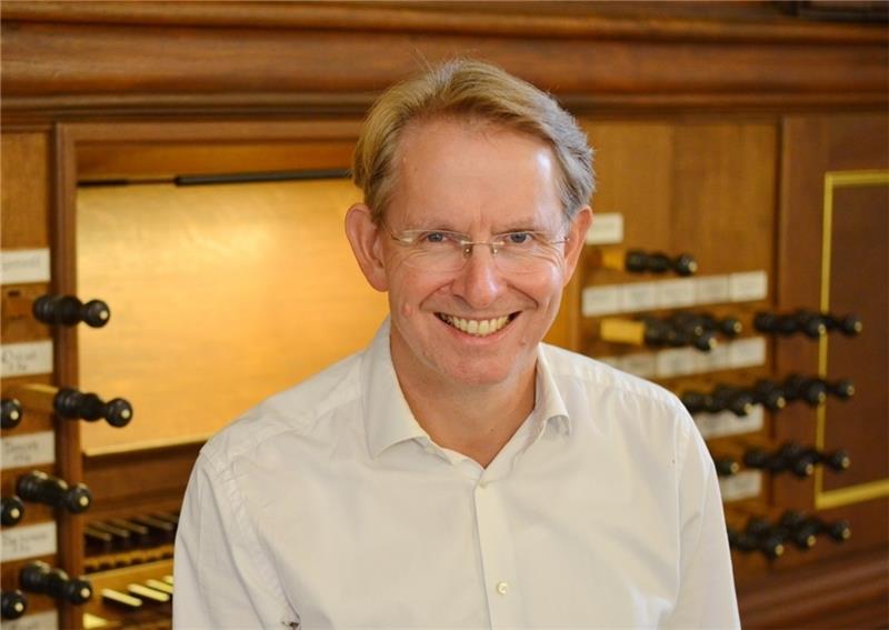 Kirchenmusikdirektor Hauke Ramm. Foto: Christoph Schönbeck