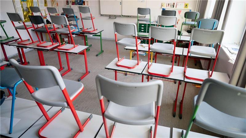 Klassenzimmer blieben wochenlang leer. (Archivbild)