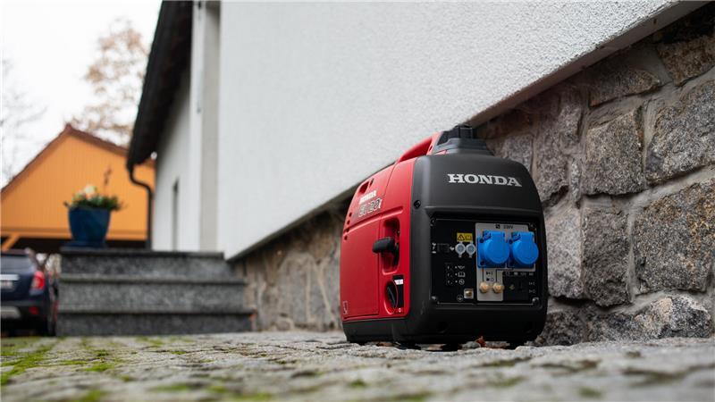 Stromausfall legt Teile von Stade lahm Klassischer Kraftklotz: ein Stromgenerator mit Verbrennungsmotor.