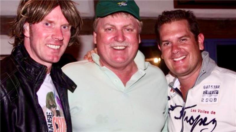 Klaus Baumgart mit Mickie Krause und Peter Wackel.