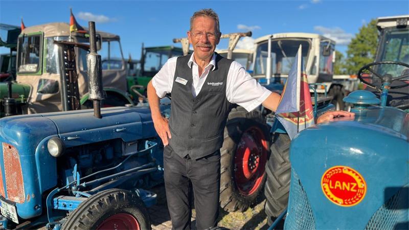 Klaus-Dieter Bockelmann lässt sich immer neue Aktionen einfallen, um den Ahlerstedter Schützenhof bekannter zu machen.