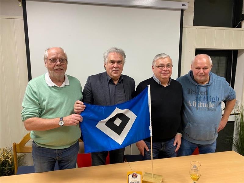 Klaus Horstmann, Moderator Dieter Matz, Peter Hidien und Udo Grabner (von links). Foto: privat