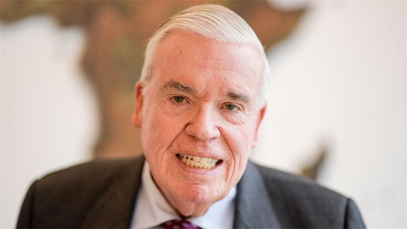 Klaus-Michael Kühne wurde 89 Jahre alt. (Archiv)