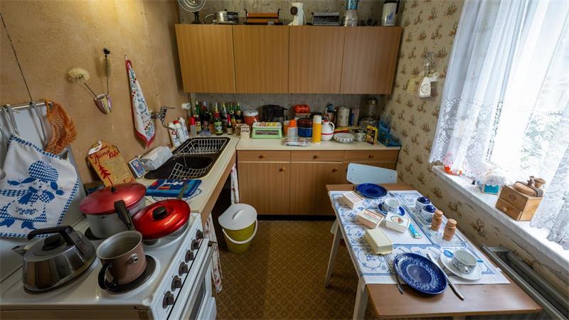 Kleine Zeitreise in eine Typische WBS-70-Wohnung.