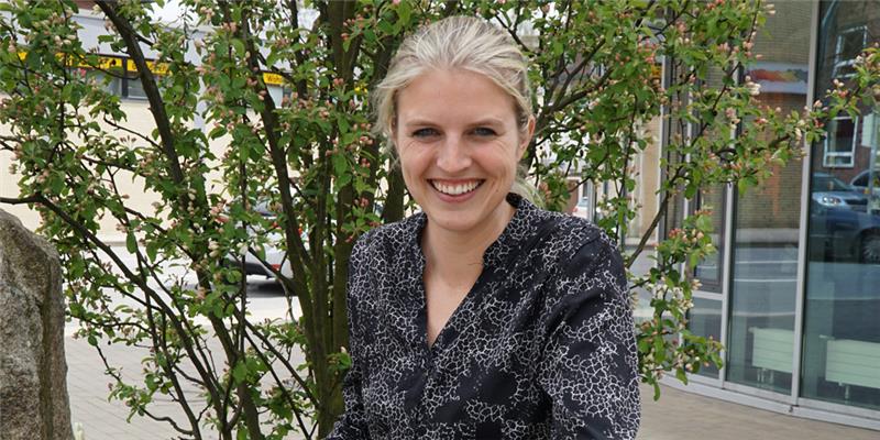 Klimamanagerin Ann-Kathrin Bopp.