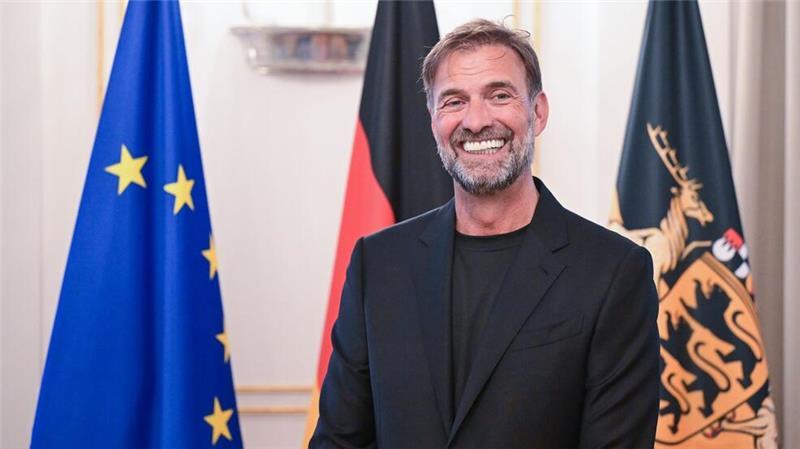 Klopp über Red-Bull-Job: Könnte ich nicht aufgeregter sein Klopp erhielt am Dienstag den Verdienstorden des Landes Baden-Württemberg.