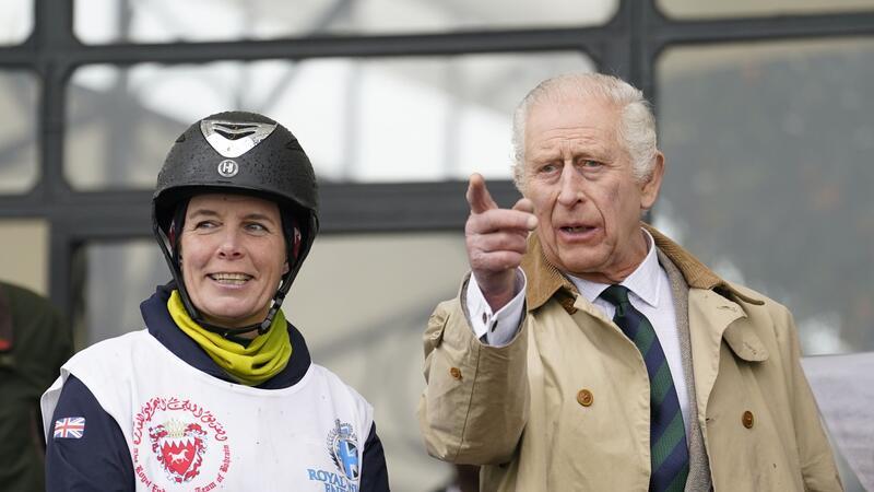 König Charles III. zeigte sich bei der Royal Windsor Horse Show.