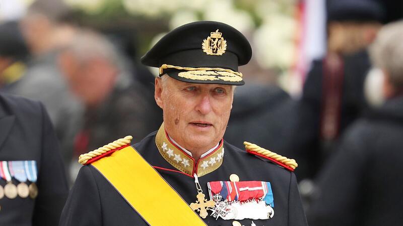 König Harald V. von Norwegen 2019 in Luxemburg.