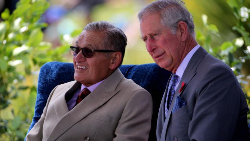 Trauer in Neuseeland: Maori-König Tuheitia ist tot König Tuheitia und König Charles haben sich oft getroffen. (Archivbild)
