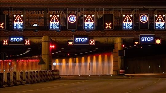 Kommendes Wochenende wird der Hamburger Elbtunnel gesperrt.