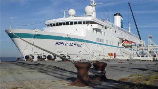 Kommt mit US-Studenten nach Bremerhaven: die „World Odyssey“.
