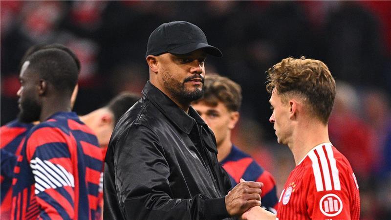 Kompany tröstete seine Profis.
