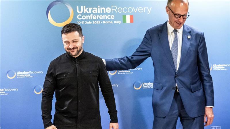 Konferenz zum Wiederaufbau der Ukraine - Merz trifft Selenskyj