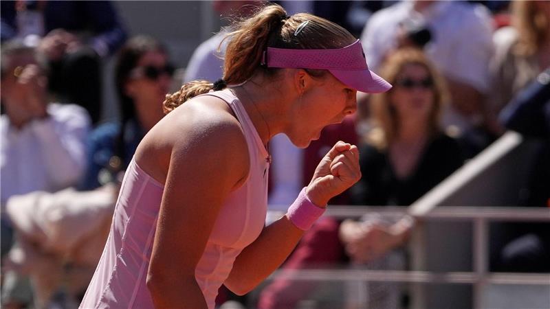 „Möchte mir selbst danken“: Andrejewa gewinnt French Open Konnte auch im Finale der French Open jubeln: Mirra Andrejewa.