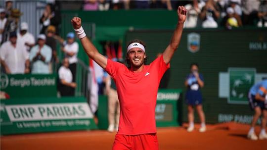 Konnte das Masters in Monte-Carlo gewinnen: Stefanos Tsitsipas.