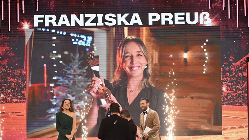 Neugebauer, Preuß und Basketballer sind Sportler des Jahres Konnte die Ehrung nur aus der Ferne entgegennehmen: Franziska Preuß.