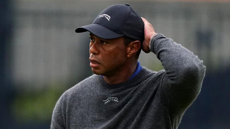 Konnte mit dem ersten Tag der British Open nicht zufrieden sein: Tiger Woods.