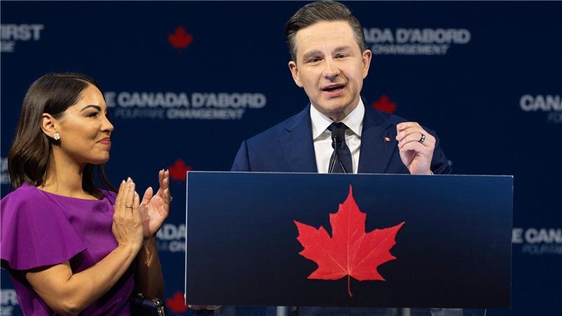Konnte mit seinem Politikstil, der an Trump erinnert, nicht punkten: der Spitzenkandidat der konservativen Partei, Pierre Poilievre.