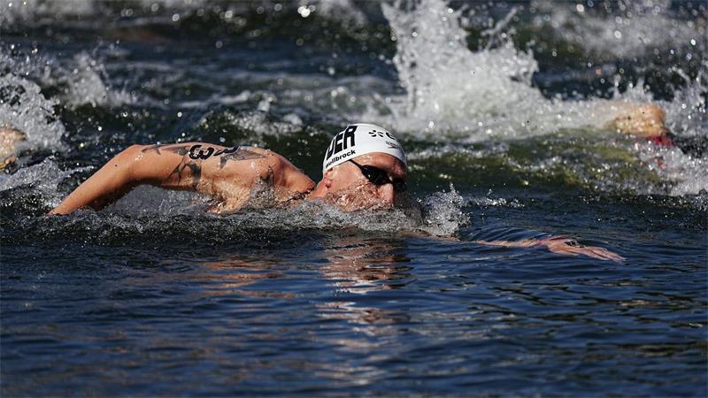 Gose bejubelt EM-Gold - Wellbrock in der Seine ausgebremst Konnte nicht in den Medaillenrängen landen: Florian Wellbrock.