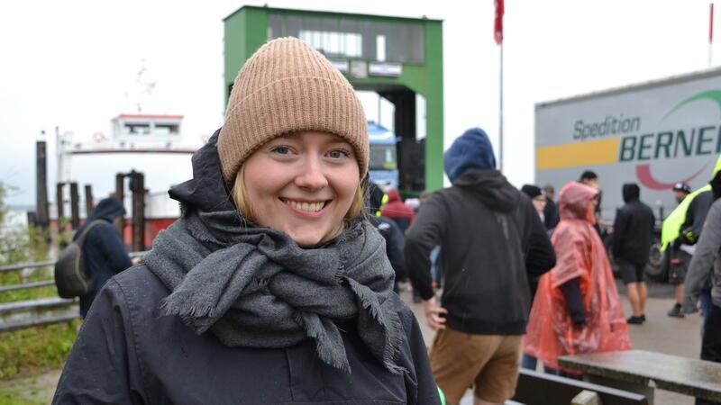 Konnte nur ein Ticket buchen und hatte dennoch Spaß: Ilka Raap kam aus der Nachbarschaft.