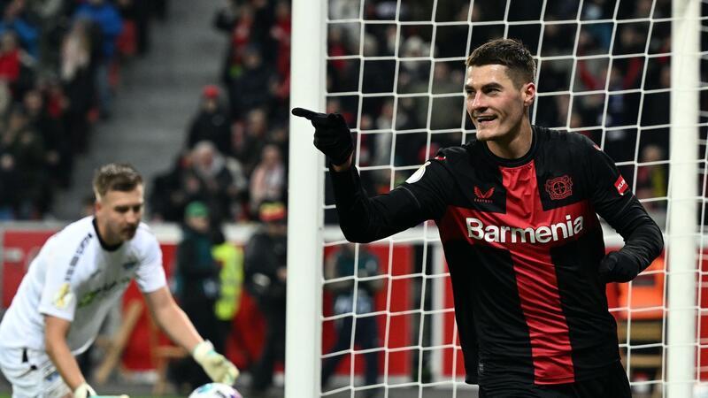 Bayer-Stürmer Schick vor Startelf-Comeback gegen Molde Konnte zuletzt mit zwei Toren bei seinen Kurzeinsätzen glänzen: Patrik Schick.