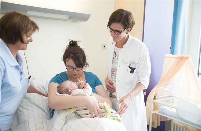 Konzentration auf Kinder: Im vergangenen Jahr gab es bei Mariahilf insgesamt 1744 Entbindungen , bei denen 1778 Babys zur Welt kamen.