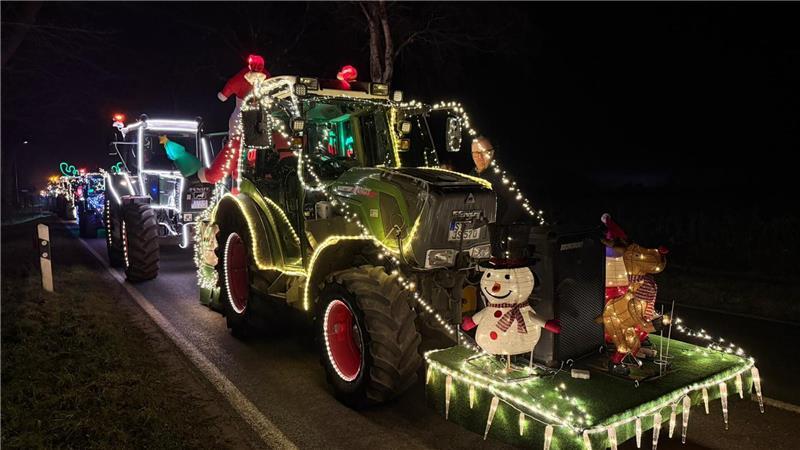 Kreative Verkleidungen für die Trecker.