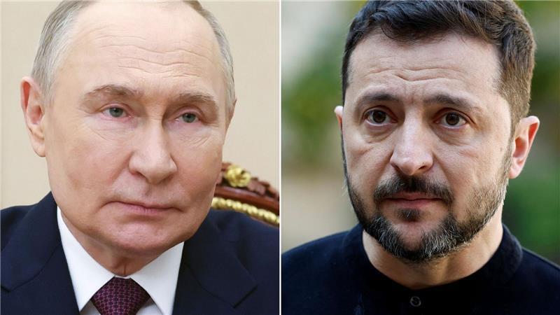 Kremlchef Putin hat hohe Hürden vor einer Begegnung mit dem Ukrainer Selenskyj aufgebaut. (Archivbild)