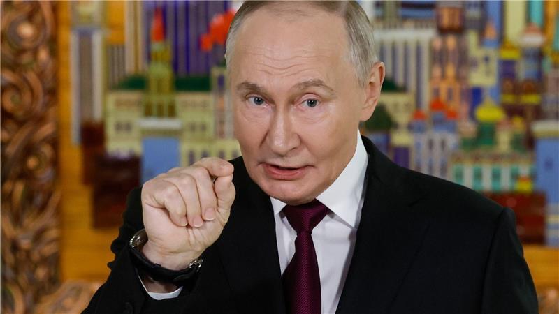 Kremlchef Putin kritisiert die Vorbedingungen der Europäer für einen Frieden. 