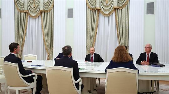 Kremlchef Wladimir Putin spricht mit US-Unterhändlern erneut über eine mögliche Beendigung seines Angriffskriegs gegen die Ukraine. (Archivbild)
