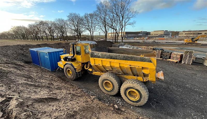 Vandalen wüten auf Kreisel-Baustelle in Riensförde Kriminelle haben die Kreisel-Baustelle in Stade-Riensförde verwüstet. Foto: Vasel