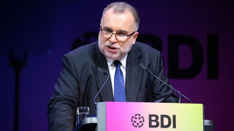 Kritik an Höcke nach Attacke auf Wirtschafts-Initiative Kritisiert die AfD in Thüringen: BDI-Präsident Siegfried Russwurm.