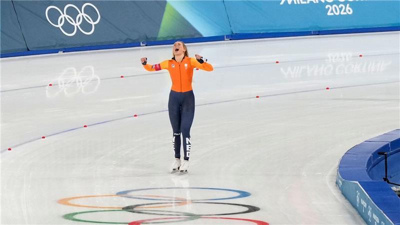 Krönte sich mit dem Olympiasieg: Jutta Leerdam.