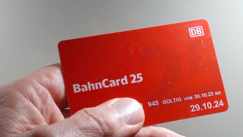 Künftig nur noch digital: die BahnCard.
