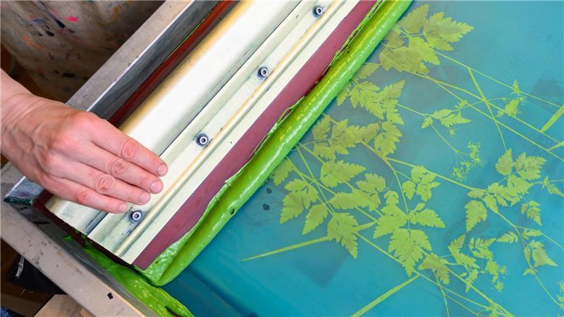 Künstlerinnen wie Susan Krieger stellen Formen und Strukturen von Pflanzen in den Mittelpunkt.