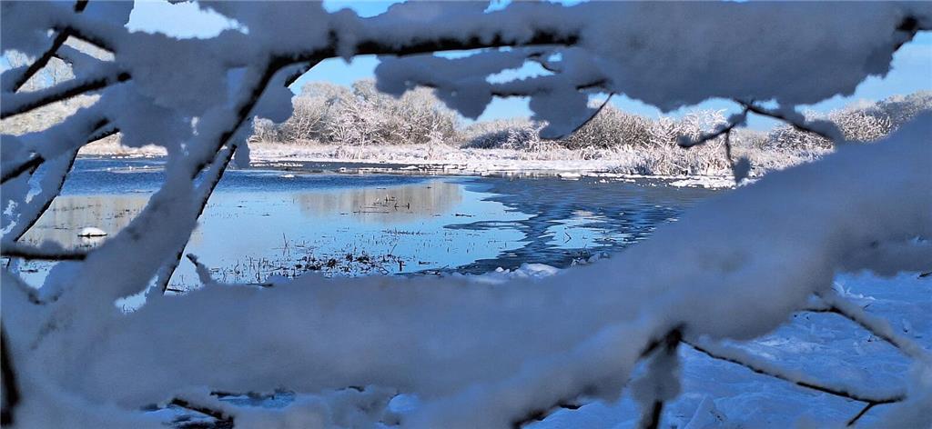 Künstlerisch wertvoll: Ute Duckstein zeigt uns ihren Traumblick ins Auetal in Bl...