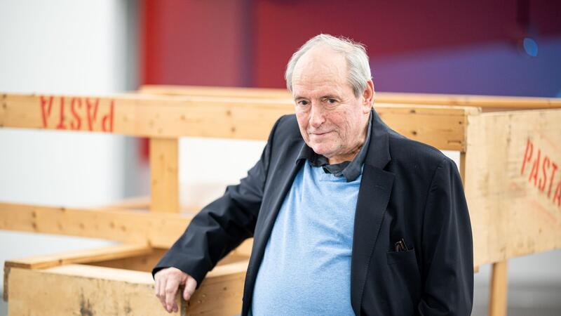 Kunstsammler Harald Falckenberg in Hamburg.